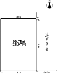 綾瀬市大上４丁目２期　売地 ー建築条件付きー