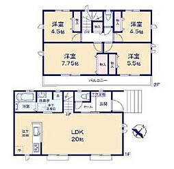 八王子市寺田町　新築戸建 B号棟