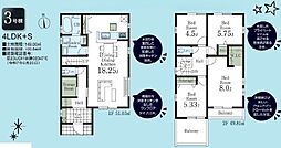 八王子市大谷町第6　新築戸建 3号棟