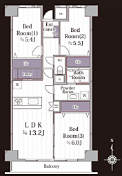 秀和平塚レジデンス 1309号室