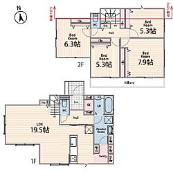 八王子市上柚木2期　新築戸建て No2