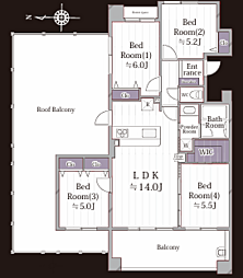 厚木第9ダイヤモンドマンション 401号室