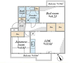 くずは台団10号棟 103号室