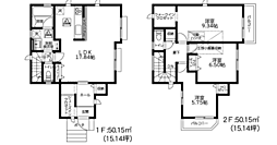 厚木市温水6期　新築戸建て 1号棟