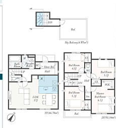 〜新築一戸建て〜相模原市第2南区新磯野 1号棟