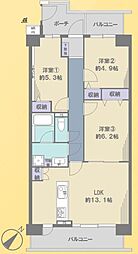 南林間ハイライズ 713号室