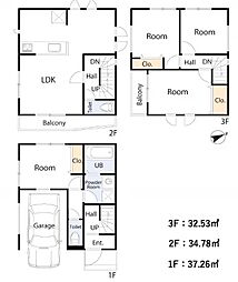 座間市ひばりが丘１丁目