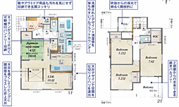 小田原市小竹　新築一戸建て　全２棟 １号棟