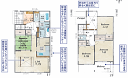 小田原市小竹　新築一戸建て　全２棟 2号棟