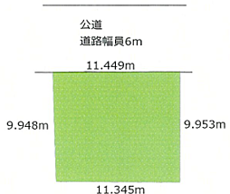 小田原市久野　売地　建築条件なし　34坪