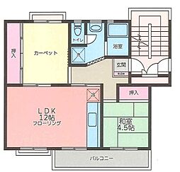 麻生台団地38号棟 404号室