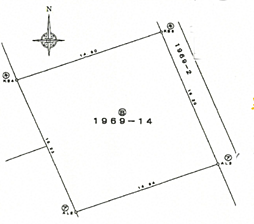小田原市栢山　建築条件なし売地