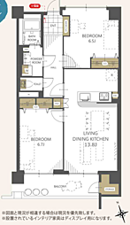 六会駅前高層住宅 ３０７号室