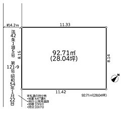 座間市ひばりが丘２丁目　売地　建築条件付き