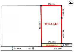 藤沢市鵠沼神明4丁目　建築条件なし売地