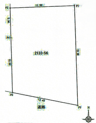 松田町松田庶子　売地