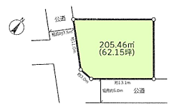 八王子市北野台１丁目　売地　ー建築条件付きー