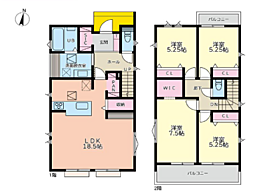 町田市鶴川５丁目　新築戸建　ー全２棟ー B号棟