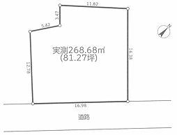 相模原市中央区上溝６丁目　売地