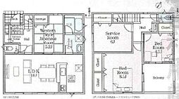 相模原市緑区大島　新築戸建全３棟 4号棟
