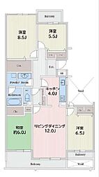 蓮生寺公園通り三番街三号棟 502号室