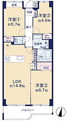 ライオンズマンション南大沢 203号室