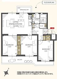 西八王パークハイツ2号棟 102号室