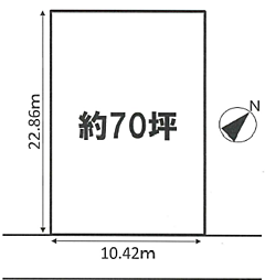 相模原市中央区田名〜建築条件なし売地〜