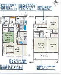 相模原市南区新戸（全3棟）〜新築一戸建て〜 1号棟