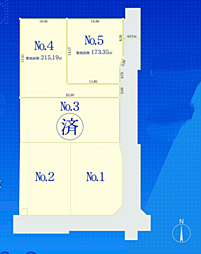 大磯町西小磯　全5区画売地 NO.5