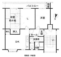 毛利台ハイツ3号棟 311号室