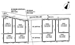 相模原市南区上鶴間2丁目３期〜建築条件付売地〜 宅地8