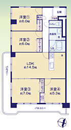 トーカンマンション藤沢六会 501号室
