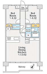 ヒルサイドステージ湘南藤沢　新規リフォーム 703号室