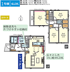 大和市福田12期（全2棟）〜新築一戸建て〜 1号棟