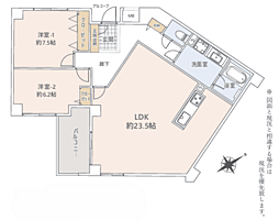 マリブコート茅ヶ崎　新規リフォーム済み 210号室