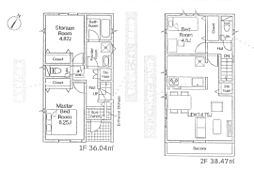 大和市西鶴間第24〜新築一戸建て〜 1号棟