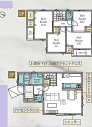 川崎市麻生区高石1期（全2棟　内1棟）〜新築一戸建て〜 2号棟
