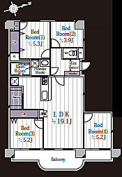 新ゆりグリーンタウンさつき街区2号棟 710号室