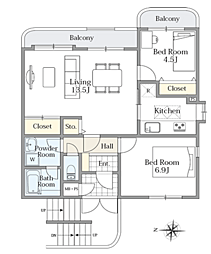 ハイネス青葉Ｂ棟 303号室