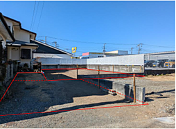 小田原市成田　建築条件なし売地