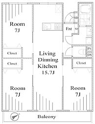 ファミール西八王子１号棟 404号室