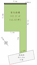相模原市緑区西橋本一丁目〜建築条件なし売地〜