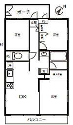 レクセル相模原 2階部分