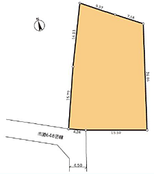 伊勢原市上粕屋　売地　 建築条件なし