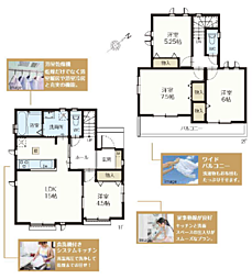 八王子市大和田町〜新築戸建　全２棟〜 B号棟