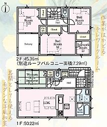 秦野市堀西第２５　新築全4棟 NO1