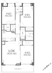 ガーデンハイツ藤が丘〜新規リフォーム〜 303号室