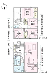秦野市千村第13　全3棟新築戸建て 2号棟