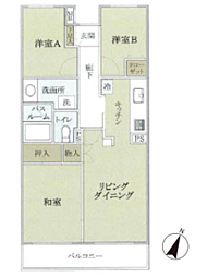 サニークレスト平塚壱番館 2階